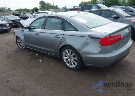 2014 Audi A6 Premium Plus z USA, uszkodzony, nr VIN WAUGFAFCXEN102580